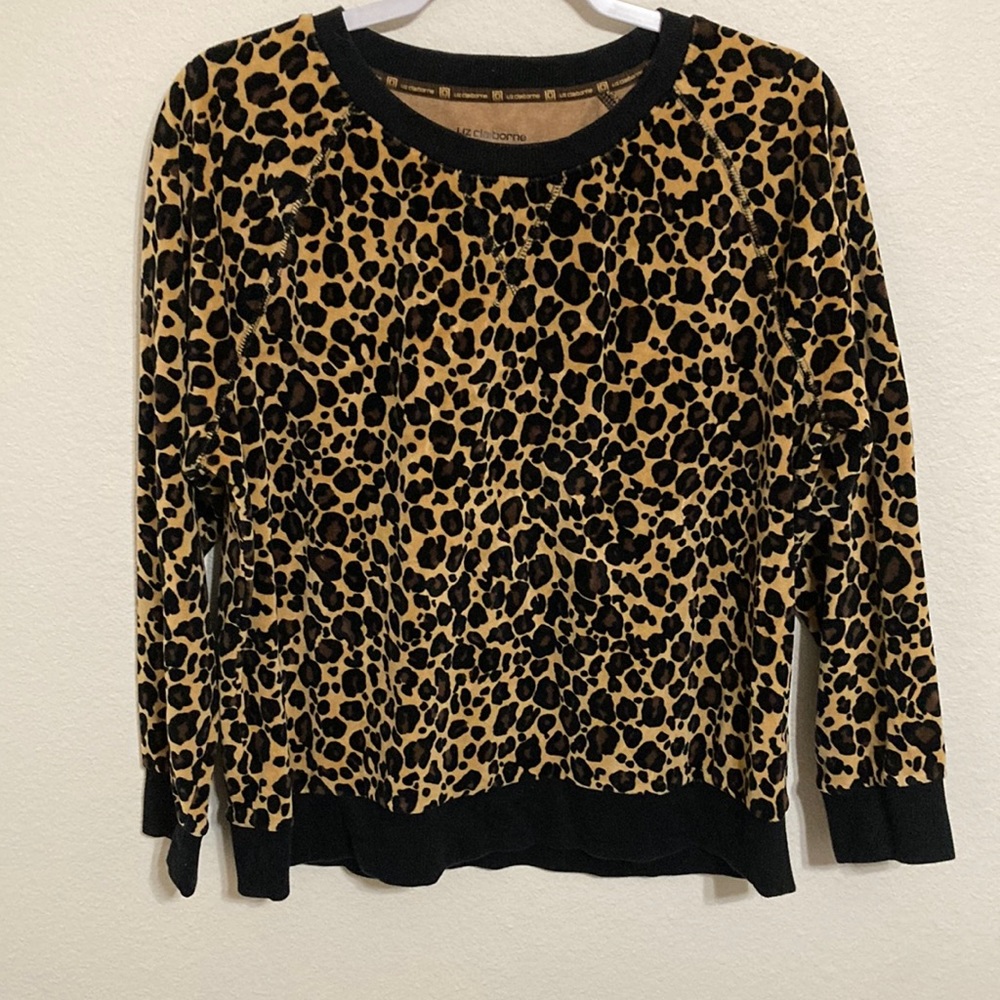 Velour Sweatshirt